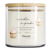 Nacomi Fragrances, vanilla cupcake, świeca sojowa, 450 g        