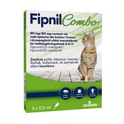 Fipnil Combo 50 mg / 60 mg, roztwór do nakrapiania dla kotów i fretek, 3 x 0,5 ml https://azcdn.doz.pl/image/d/product/399c3839-scale-180x180.png
