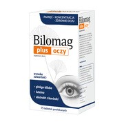 Bilomag Plus Oczy, tabletki powlekane, 75 szt.