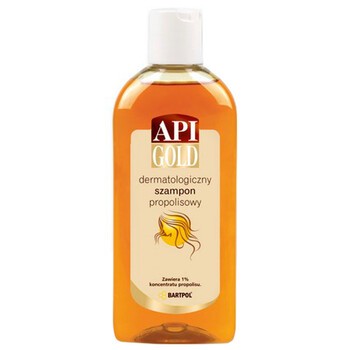 Api-Gold, dermatologiczny szampon propolisowy, 280 ml