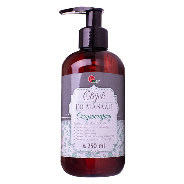 Kej Kej, olejek do masażu oczyszczający, 250 ml — Składniki i ocena