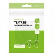 Dermal TeaTree Calming Toner Pad, płatki tonizujące do skóry problematycznej, 12 szt.