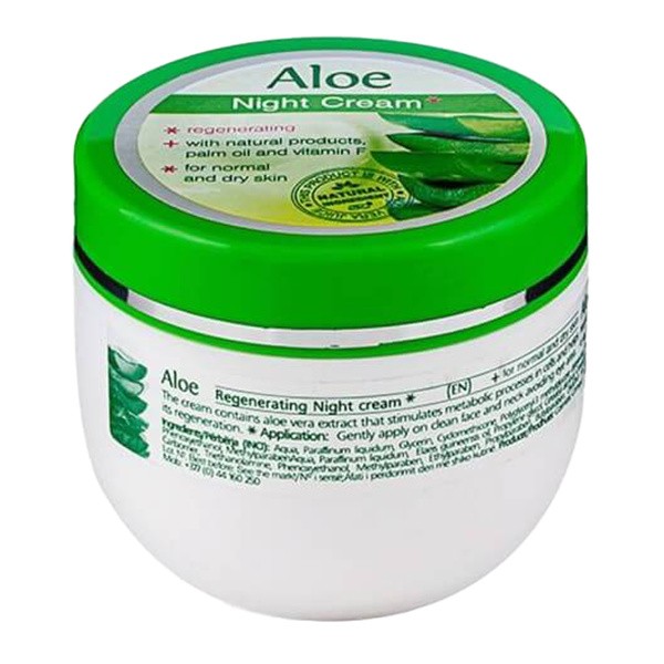 Regal Regal Aloe, krem do twarzy na noc z efektem chłodzącym i aloesem, 100 ml — Inhaltsstoffe und Bewertung