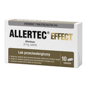 Allertec Effect, 20 mg, tabl., 10 szt