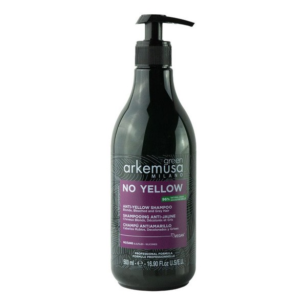 Arkemusa Green Arkemusa Milano No Yellow, szampon anti-yellow, 500 ml — Inhaltsstoffe und Bewertung