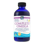 Nordic Naturals, Complete Omega 1270 mg, płyn, smak cytrynowy, 237 ml        