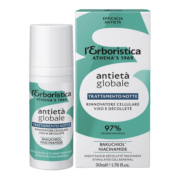 L'Erboristica L'Erboristica Antieta Globale, krem przeciwzmarszczkowy, 50 ml — Składniki i ocena