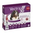 Vectra 3D Roztwór dla psów  40 kg, ochrona przed pasożytami, pipety, 3 szt.