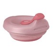 B.BOX, fill + feed, silikonowa miseczka z pokrywką do karmienia dla niemowląt i dzieci, kolor różowy, 110 ml