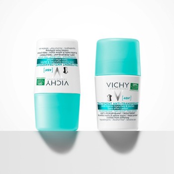 Vichy, antyperspirant w kulce 48h, przeciw śladom na ubraniach, 50 ml