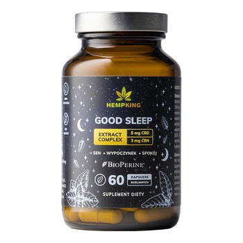 HempKing Good Sleep, kapsułki, 60 szt.