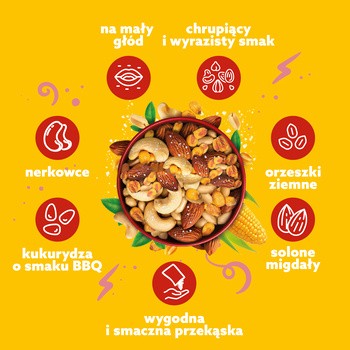 Bakalland, Mieszanka studencka, Chrupiąca Fiesta, 120 g