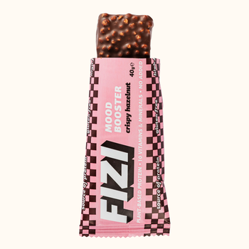 Fizi, Crispy Hazelnut, Mood Booster, baton orzechowy z karmelem, 40 g