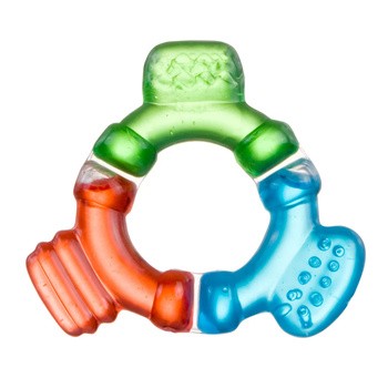 Canpol, gryzak wodny Ster, trójkolorowy, 0 m+, 1 szt.