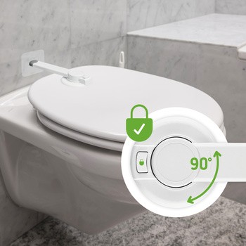 Sipo, Zabezpieczenie deski toaletowej przed dziećmi Safety Lock, 1 szt.