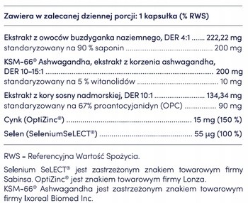 Dr Hunt Testo Formula, kapsułki twarde, 30 szt.