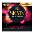 Skyn Coctail Club, nielateksowe prezerwatywy, 3 szt.