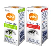 Zestaw DOZ PRODUCT Oviso, krople do oczu łagodzące podrażnienia, 10 ml + krople do oczu kojąco-rozjaśniające, 10 ml https://azcdn.doz.pl/image/d/product/cf44aabf-scale-180x180.png