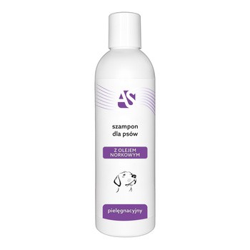 AS Szampon pielęgnacyjny dla psów z olejem norkowym, 250 ml