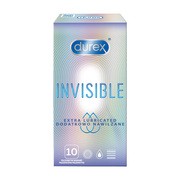 alt Durex Invisible, prezerwatywa super cienka, 10 szt.