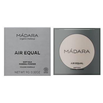 Madara Air Equal Soft Silk Mineral Powder, puder mineralny, Translucent, 9 g