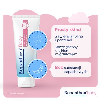 Zestaw Bepanthen Baby, maść ochronna, 200 g + 30 g + 3,5 g