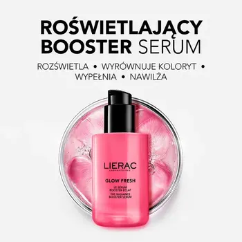 Lierac Glow Fresh, serum booster rozświetlający, 30 ml