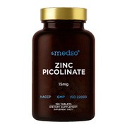 Medso Zinc Picolinate 15 mg, tabletki, 150 szt. https://azcdn.doz.pl/image/d/product/80affeb3-scale-180x180.png
