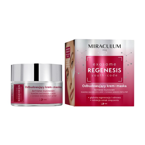 Miraculum Miraculum Exosome Regenesis, odbudowujący krem-maska na noc, 50 ml