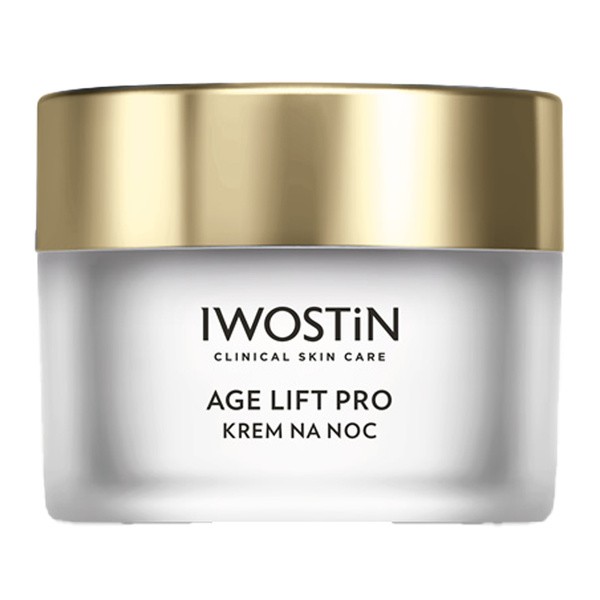 Krem z ceramidami, aminokwasami i kwasem hialuronowym na noc 50ml [Iwostin] - Iwostin
