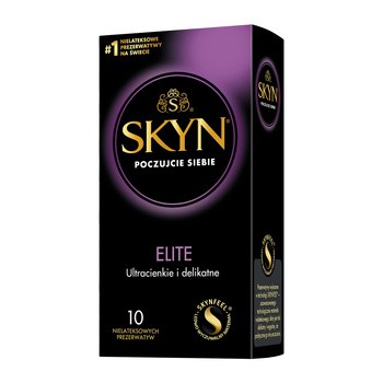 Unimil Skyn Elite, nielateksowe prezerwatywy, 10 szt.