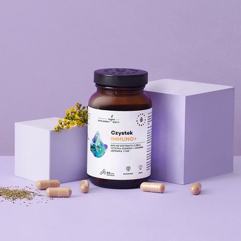 Aura Herbals Czystek Immuno+, kapsułki, 60 szt.