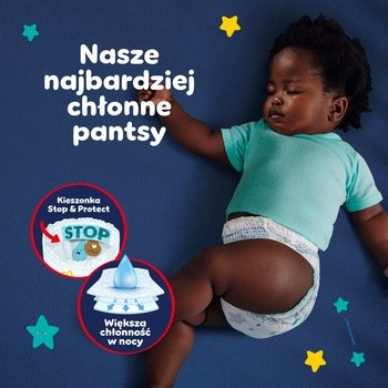 Pampers Night Pants 5 (12-17 kg), pieluchomajtki jednorazowe na noc, 22 szt.