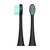 Feelo Pro Soft Black, końcówki do szczoteczki sonicznej, 2 szt.