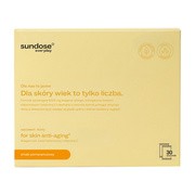 Sundose Everyday For Skin Anti-Aging Kwas Hialuronowy i Witamina C, saszetki z proszkiem, smak pomarańczowy, 30 szt. https://azcdn.doz.pl/image/d/product/214296b0-scale-180x180.png