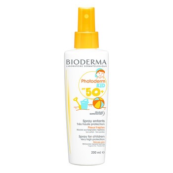 Bioderma Photoderm Kid SPF 50+, spray ochronny dla dzieci, 200 ml