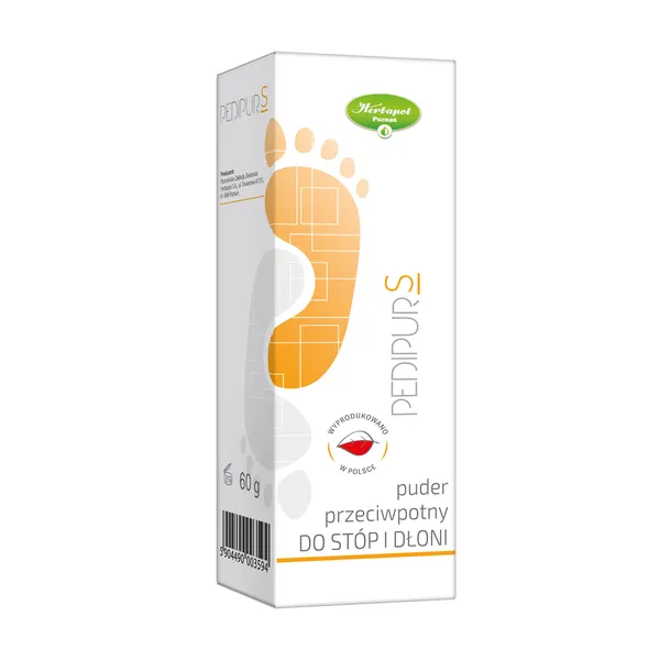 Pedipur S puder przeciwpotny do stóp i dłoni 60g [Pedipur] - Pedipur