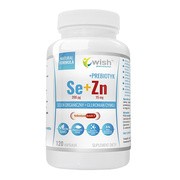 Wish, Selen 200 µg + cynk 15 mg + prebiotyk, kapsułki, 120 szt. https://azcdn.doz.pl/image/d/product/eb432e16-scale-180x180.png