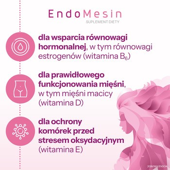 EndoMesin, kapsułki, 60 szt. kapsułek miękkich + 60 szt. kapsułek twardych