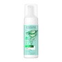 Eveline Cosmetics Organic Aloe+Collagen, oczyszczająco-łagodząca pianka do mycia twarzy 3 w 1, 150 ml