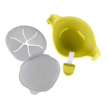 B.box, kubek niewysypek i miseczka ze słomką, Lemon Sherbet, 1 szt.