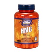 Now Sports HMB 500 mg, kapsułki, 120 szt.        
