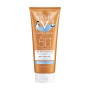 Vichy Capital Soleil Wet Skin Gel, emulsja ochronna dla dzieci SPF 50+, 200 ml
