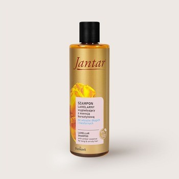 Farmona Jantar, lamelarny wygładzającyszampon z esencją bursztynową, 300 ml