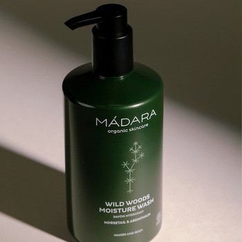 Madara Wild Woods Moisture Wash, żel pod prysznic i do mycia rąk, 500 ml