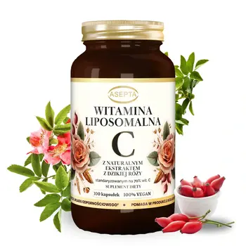 Asepta Witamina Liposomalna C, kapsułki twarde, 100 szt.