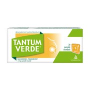 Tantum Verde smak miodowo-pomarańczowy, 3 mg, pastylki twarde, 20 szt.