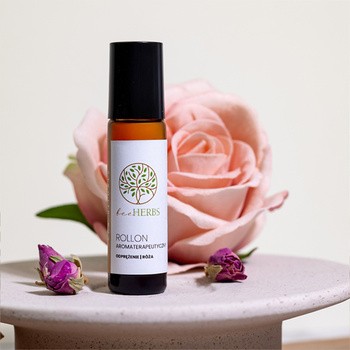 BeeHerbs, rollon aromaterapeutyczny, róża, 10 ml