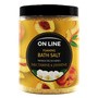 On Line, pieniąca sól do kąpieli Nectarine & Jasmine, 1,2 kg