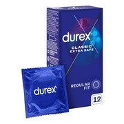 Durex Extra Safe, prezerwatywy powlekane środkiem nawilżającym, 12 szt. https://azcdn.doz.pl/image/d/product/cc9cb94a-scale-180x180.png